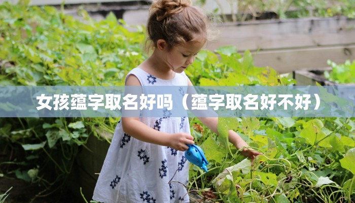 女孩蕴字取名好吗(蕴字取名好不好)