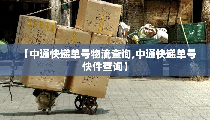 详细阅读:【中通快递单号物流查询,中通快递单号快件查询】 【中通快递单号物流查询,中通快递单号快件查询】