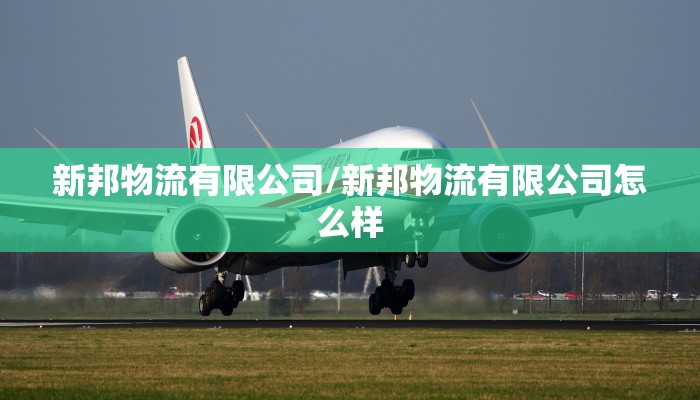 新邦物流有限公司/新邦物流有限公司怎么样
